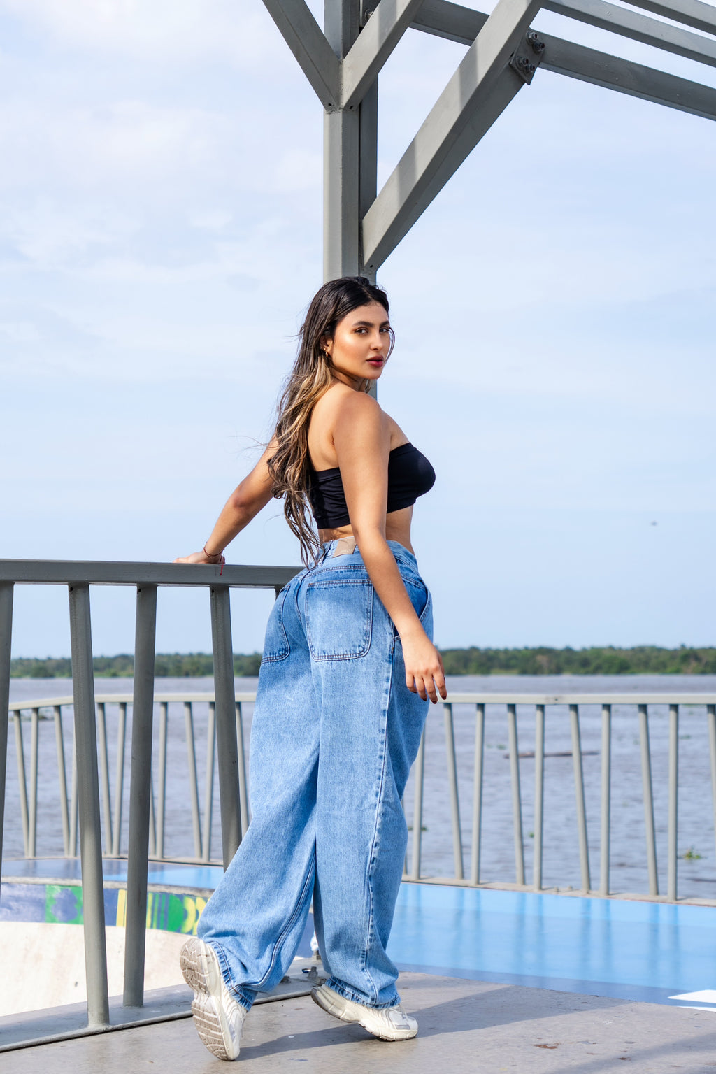 Jean Oversize Woman Midway