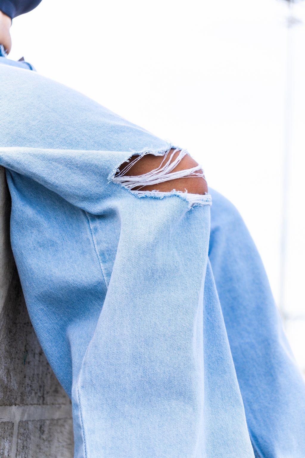 Jean Oversize Woman Light Vibes